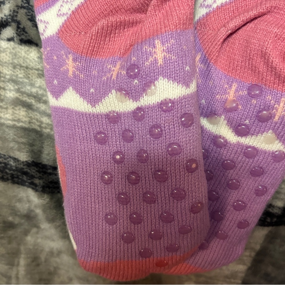 Sherpa Critter Socks - Lavender Unicorn - One Size - NWT 2010 - Picture 3 of 5